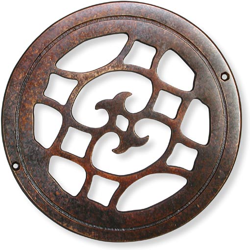 Chronicle round cast bronze cold air return