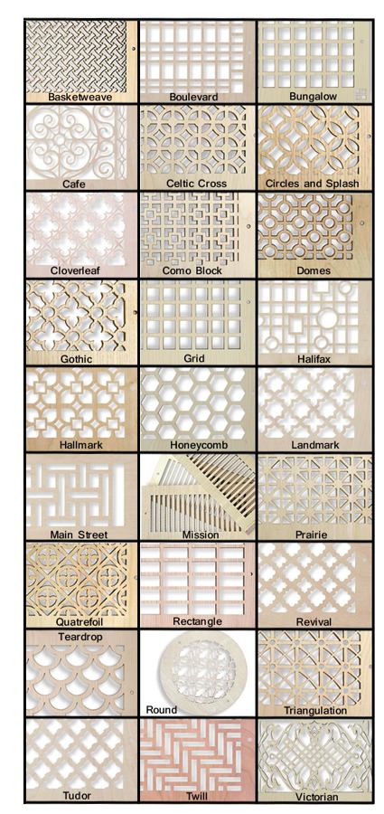 26 geometric wood patterns
